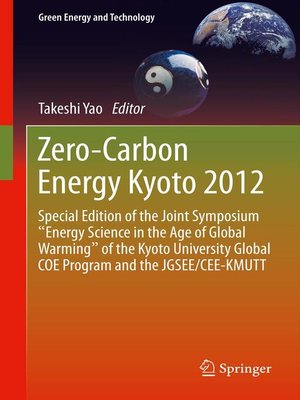 cover image of Zero-Carbon Energy Kyoto 2012